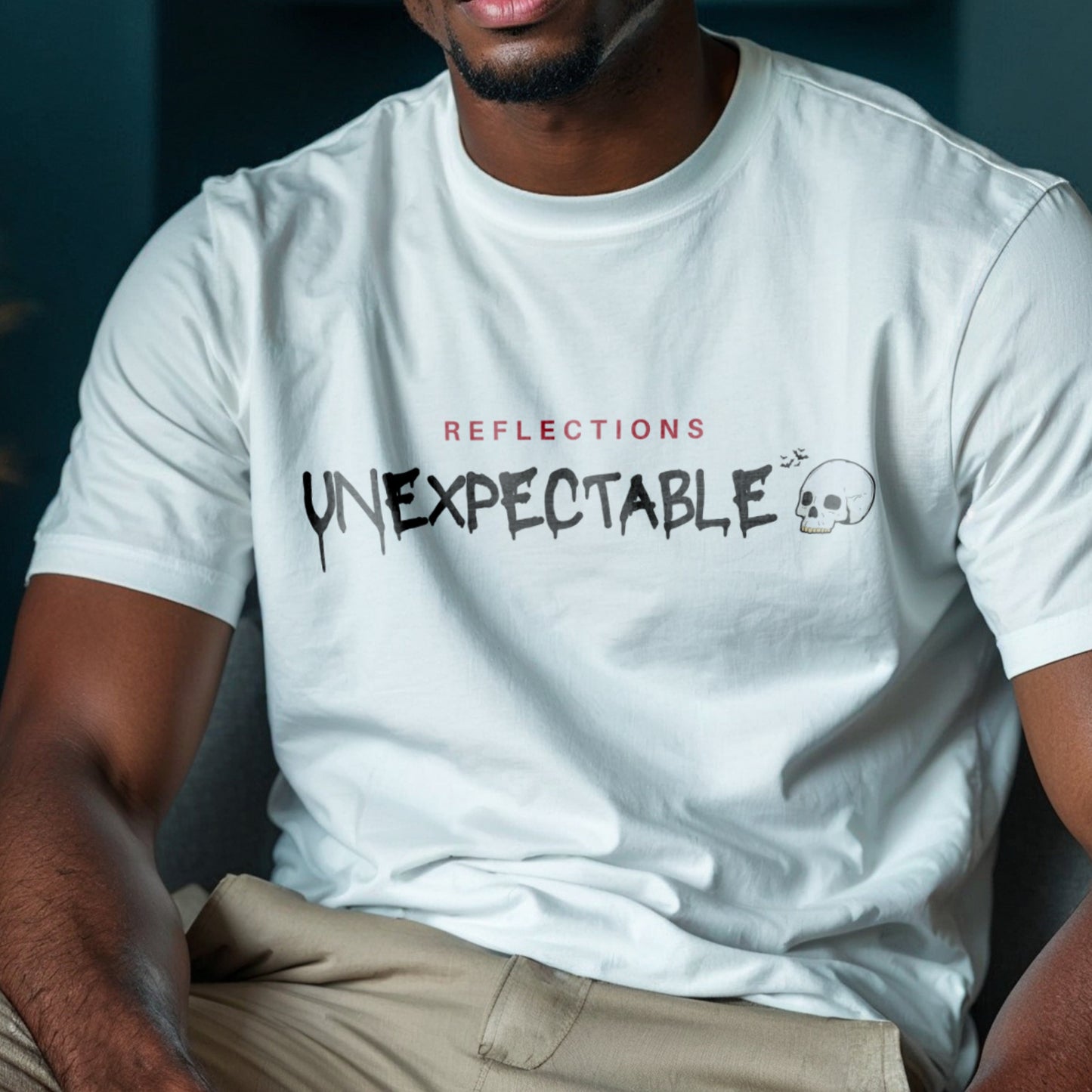 Reflections Unexpectable - Dark Philosophical Statement Artwork