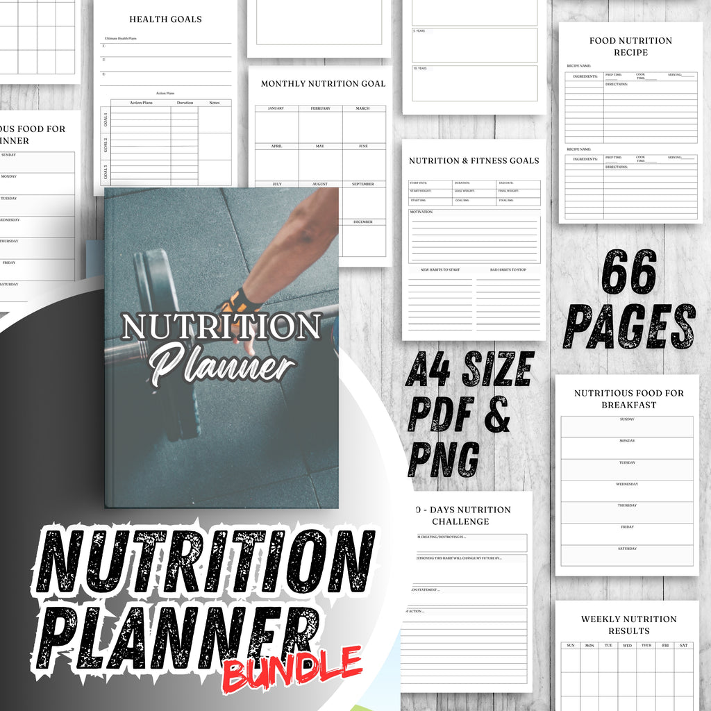 Nutrition Planner Bundle