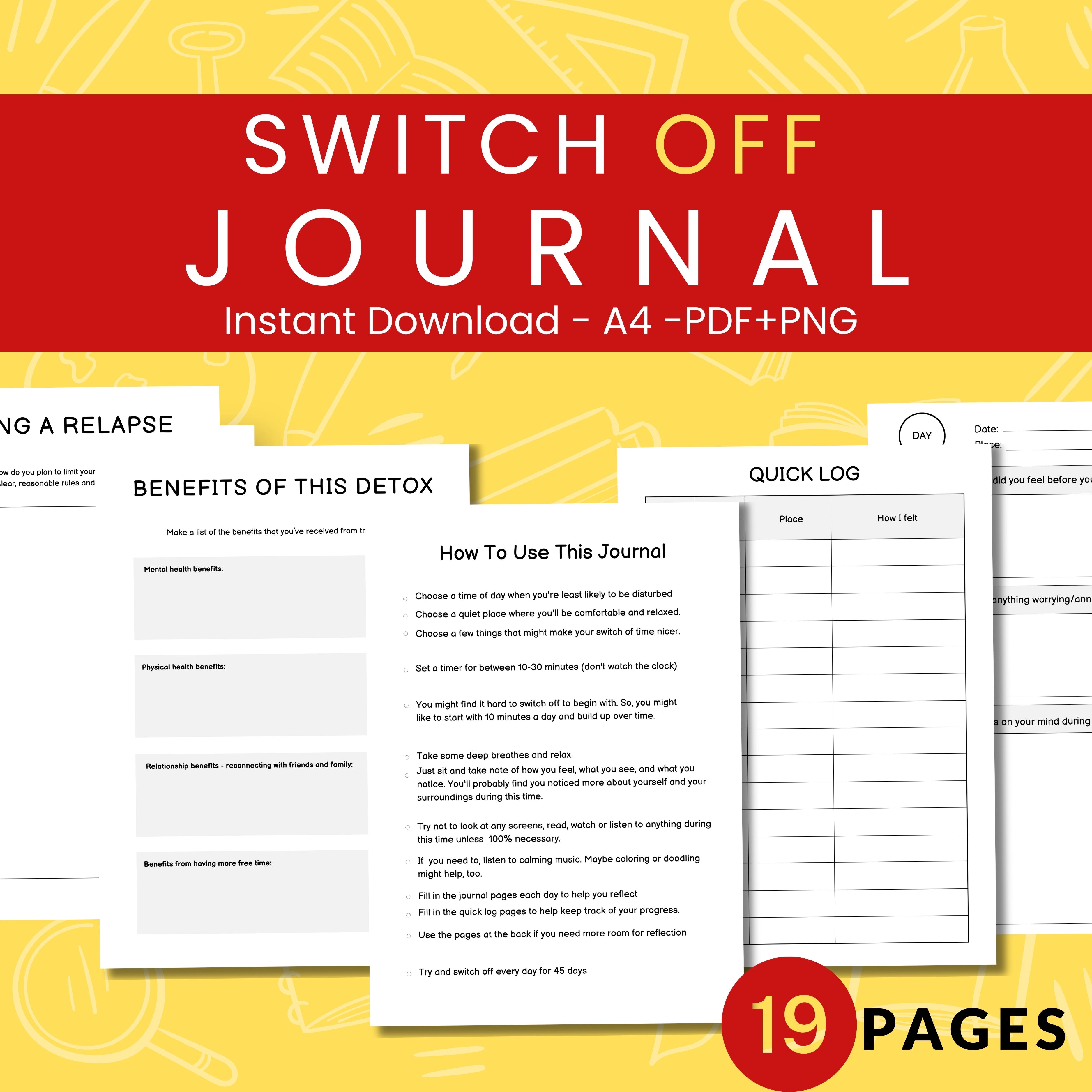 Switch Off Journal