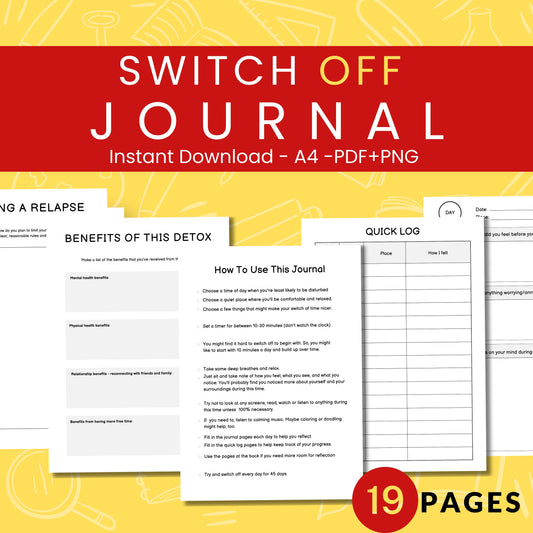Switch Off Journal