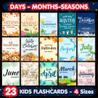 Days, Months and Seasons Flashcards