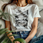 Endlessly Empowered - Anime Girl Duo Splatter Art Manga Strength Statement Artwork