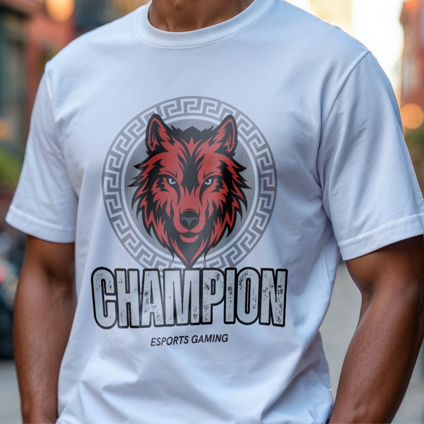 Champion Esports Gaming - Wolf Team Pride Statement Artwork