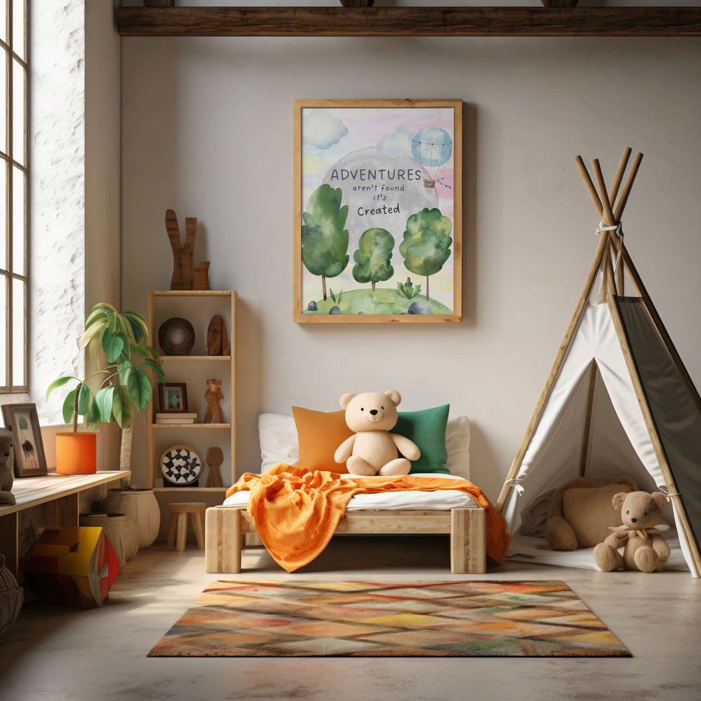 Adventures Aren't Found It's Created Wall Art