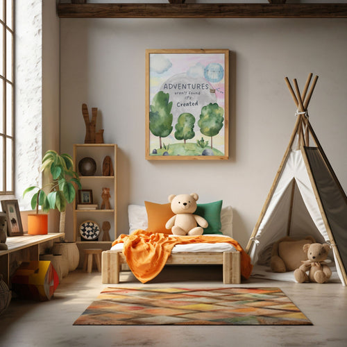 Adventures Aren't Found It's Created Wall Art