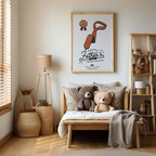 Happy Father's Day - Premium Wall Art for Best Dad Ever