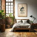 Passion Infinity - Yoga Empowerment Wall Art | Celestial Wellness Poster