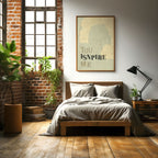 You Inspire Me - Minimalist Silhouette Inspiration Wall Art | Abstract Portrait Poster