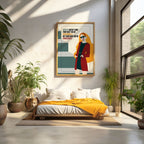 Success Through Consistency - Motivational Wall Art