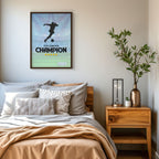 Upcoming Champion - Soccer Stadium Inspiration Wall Art