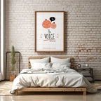 Be The Voice, Not The Echo - Empowerment Wall Art