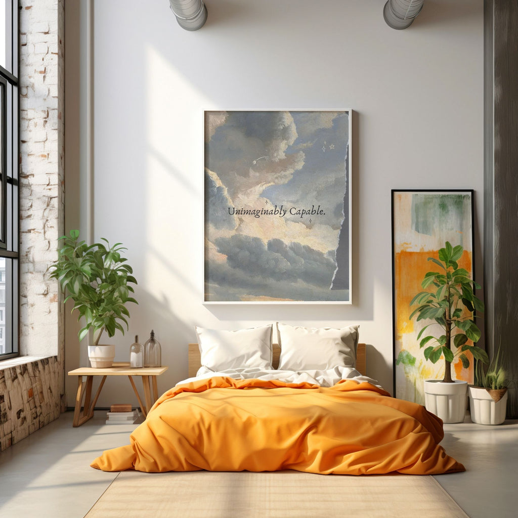 Unimaginably Capable Empowering Wall Art
