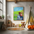 My Dad, My Backbone - Father-Daughter Bond Wall Art