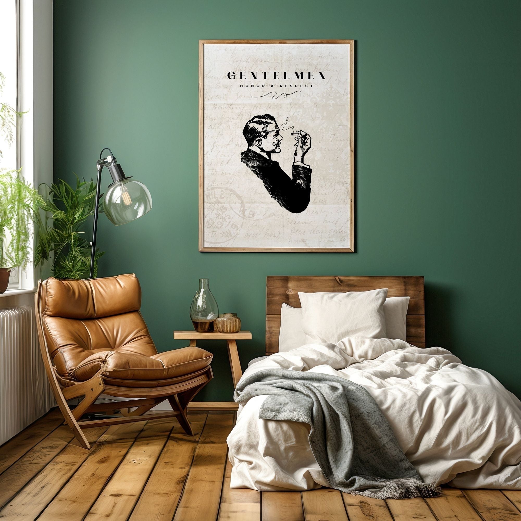 Gentlemen - Vintage Wall Art with Classic Sophistication