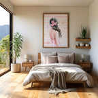 Graceful Elegance - Feminine Beauty & Flowers Wall Art