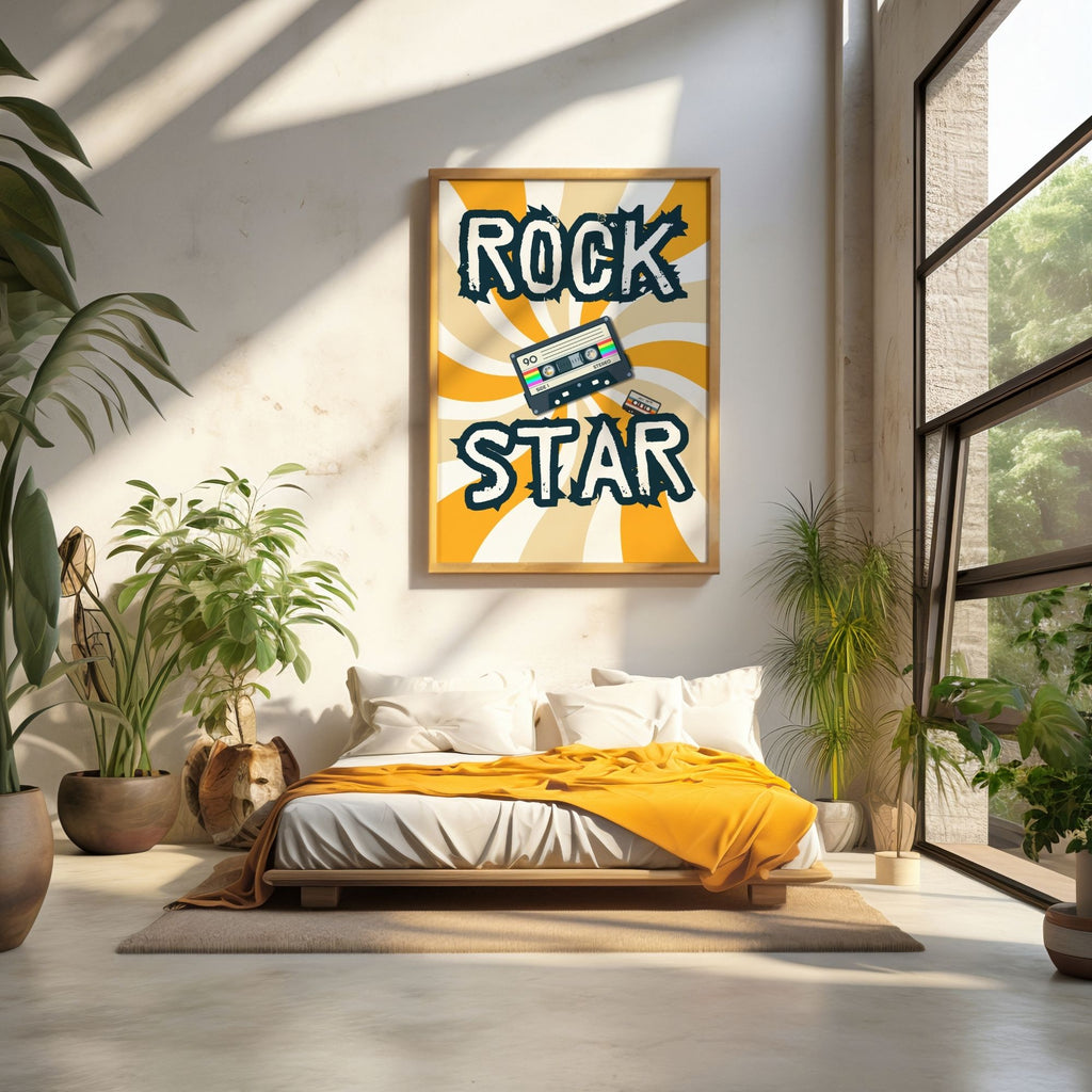 Rock Star Retro Wall Art