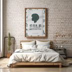 Self Motivated - Modern African American Empowerment Wall Art