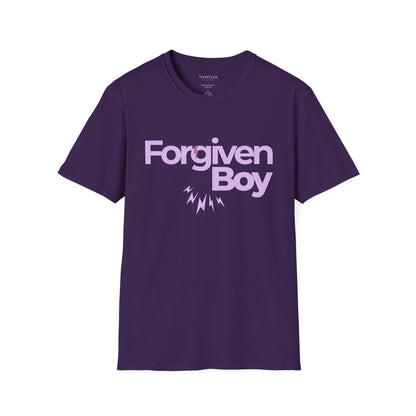 Forgiven Boy - Faith-Based Redemption Statement Artwork Tee