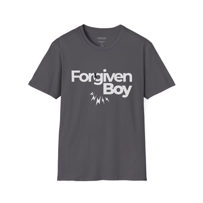 Forgiven Boy - Faith-Based Redemption Statement Artwork Tee
