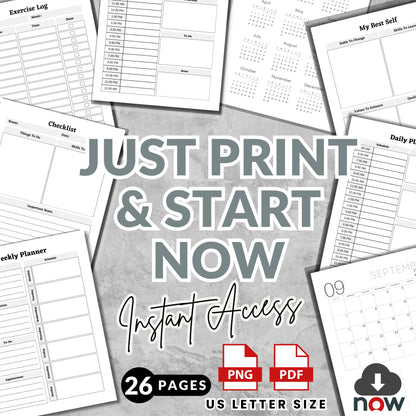 2026 Self- Help Planner Lite V.