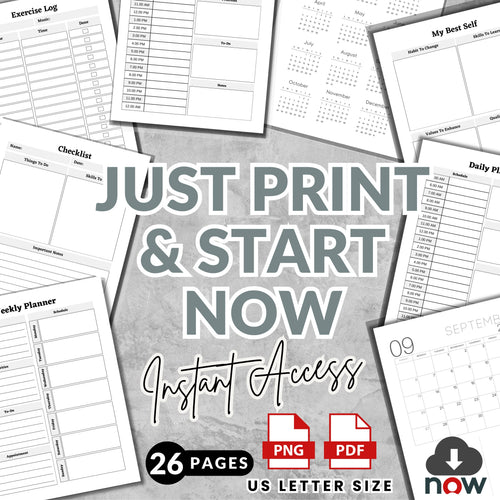2026 Self- Help Planner Lite V.