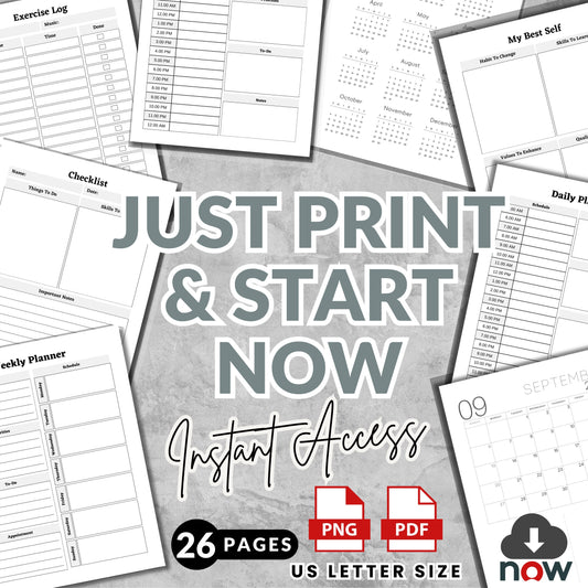 2026 Self- Help Planner Lite V.