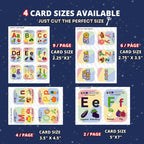 Fruits & Vegetables Alphabet Flashcards V1