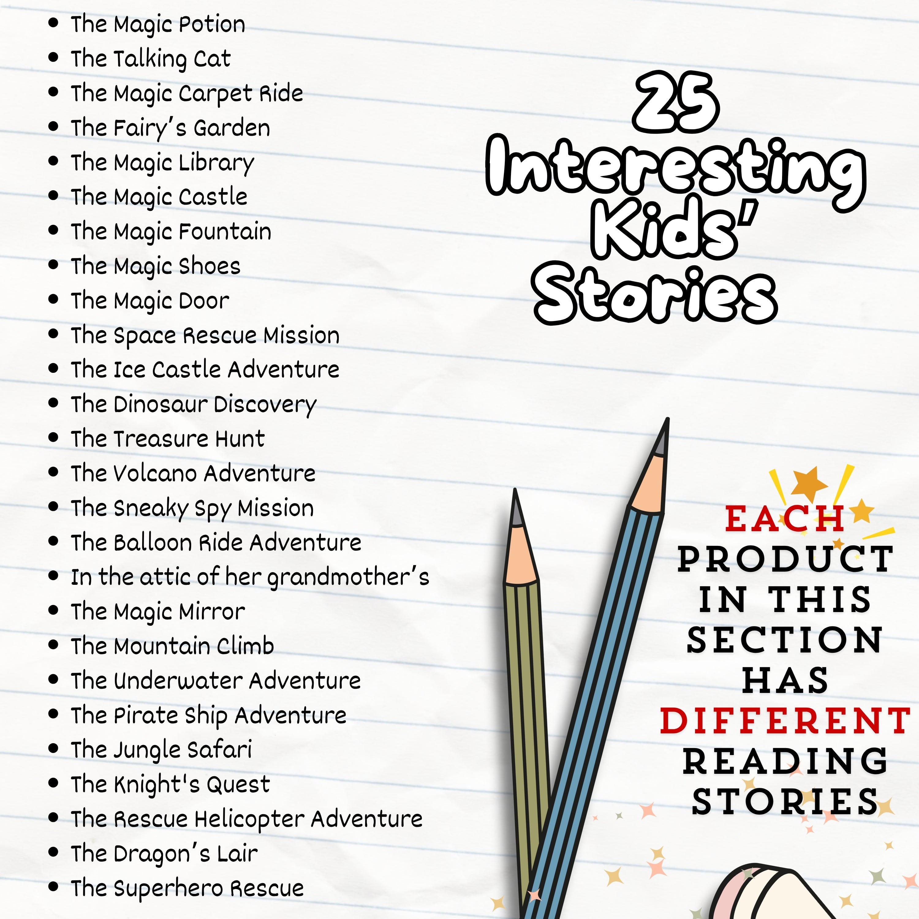 25 Different Stories Patch #24