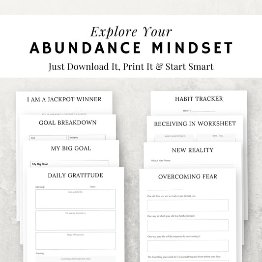 Abundance Mindset Journal