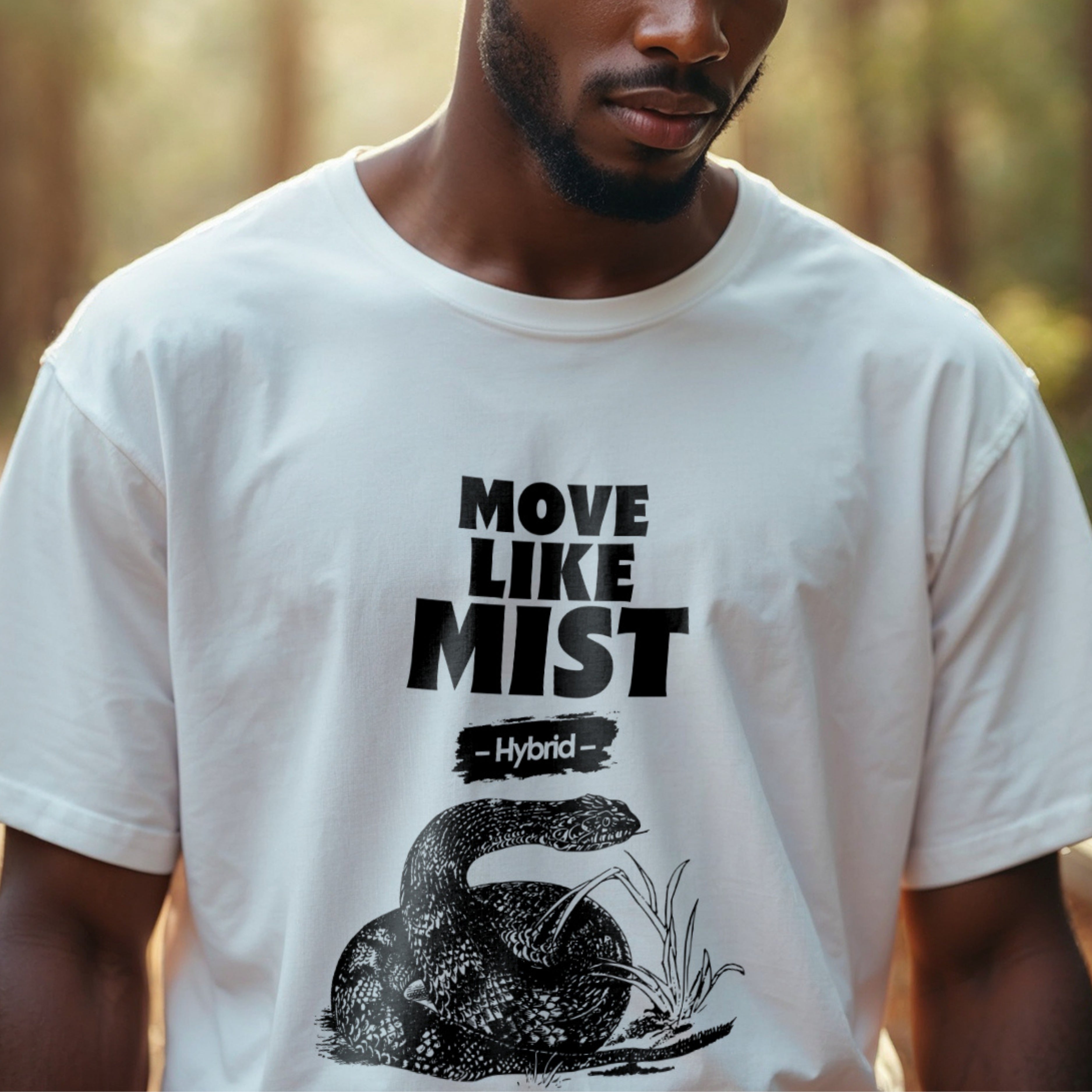 Move Like Mist - Hybrid Snake Fluid Movement Stealth Philosophy Statement Artwork