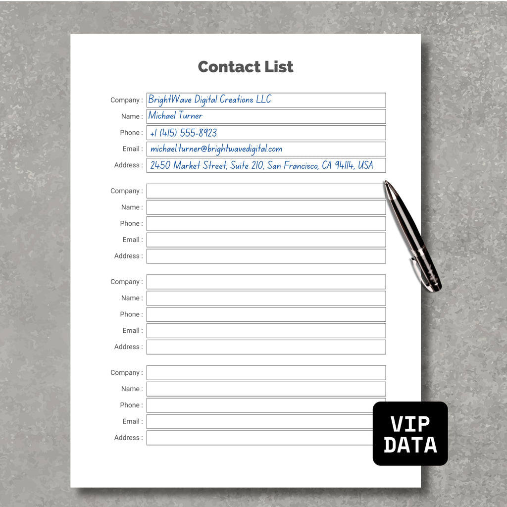 Contact List PDF Paper V2