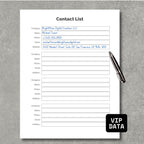 Contact List PDF Paper V2