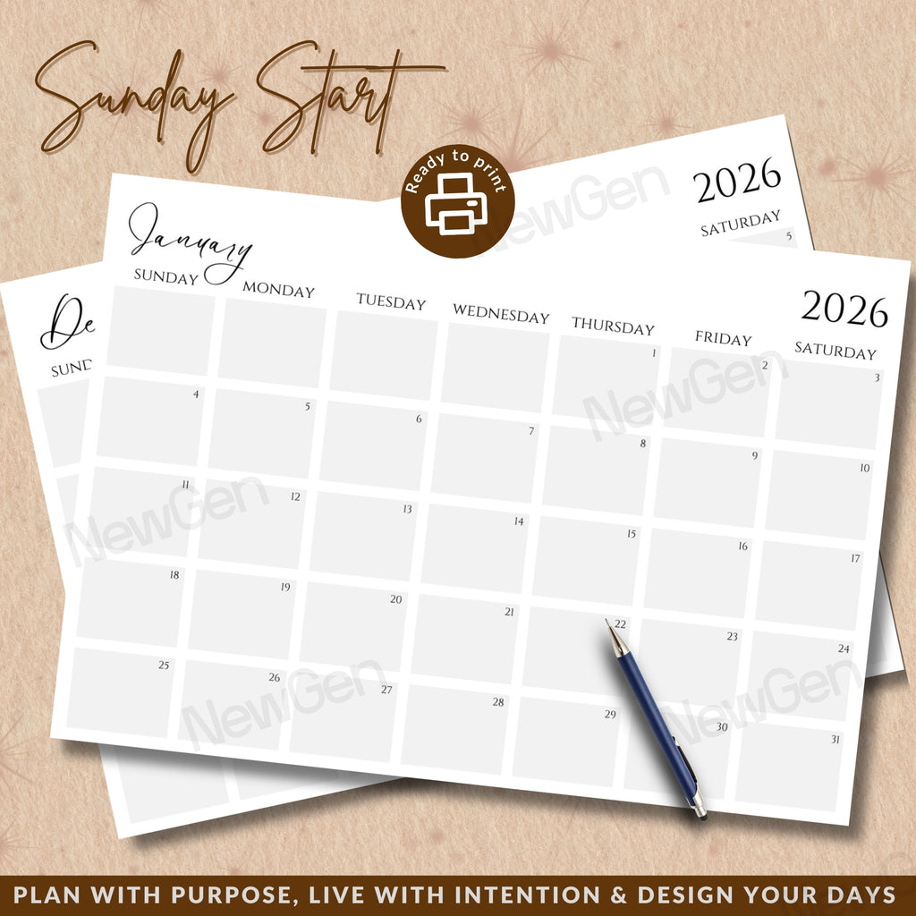 2026 Master Vision Planner