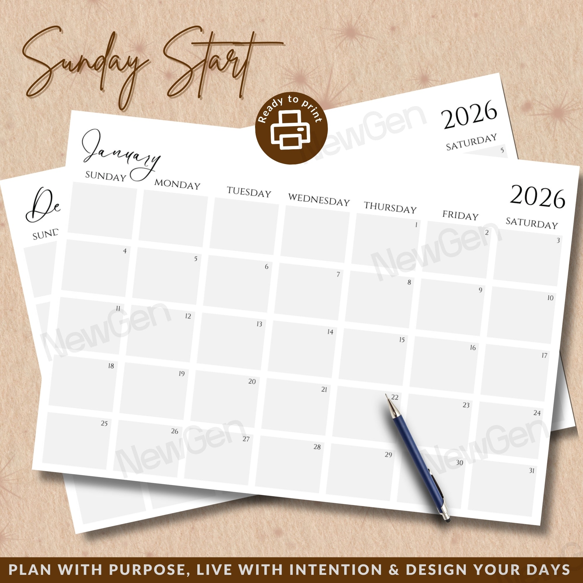 2026 Master Vision Planner