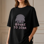 Dare To Soar - Watercolor Pop Art Bold Risk-Taking Empowerment Statement Artwork