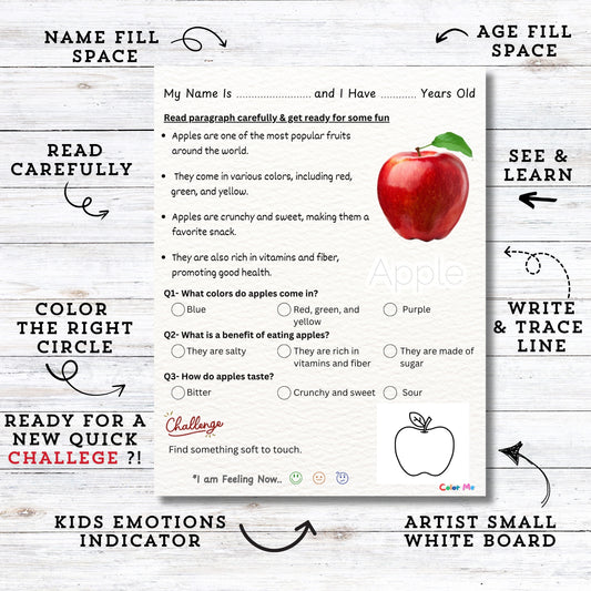 Learn About Fruits & Vegetables V1.