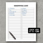 Shopping List Tracker & Planner