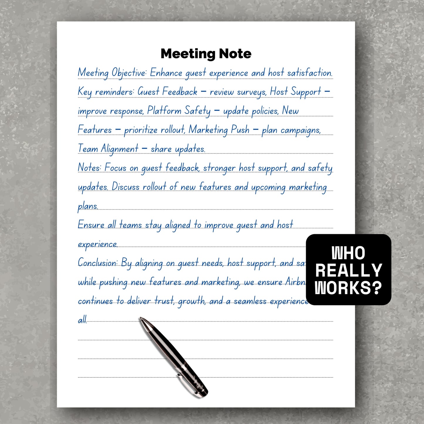 Meeting Notes' Paper V2