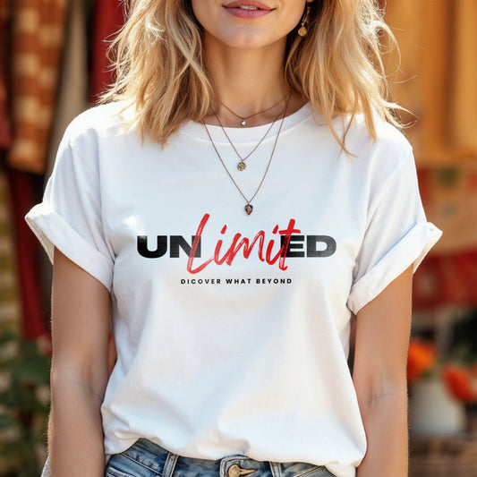 Unlimited Dicover What Beyond - Boundary Breaking Exploration Statement Artwork