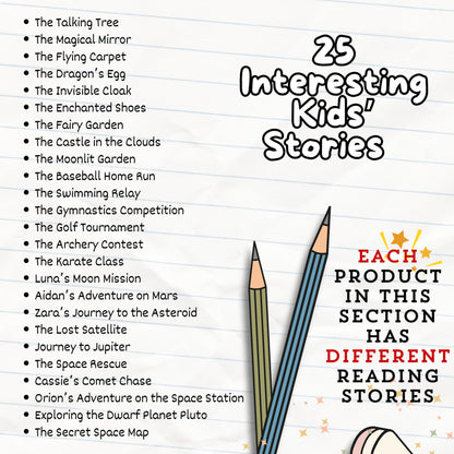 25 Different Stories Patch #8