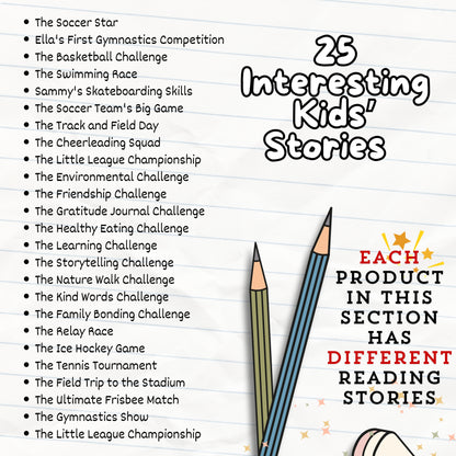 25 Different Stories Patch #3