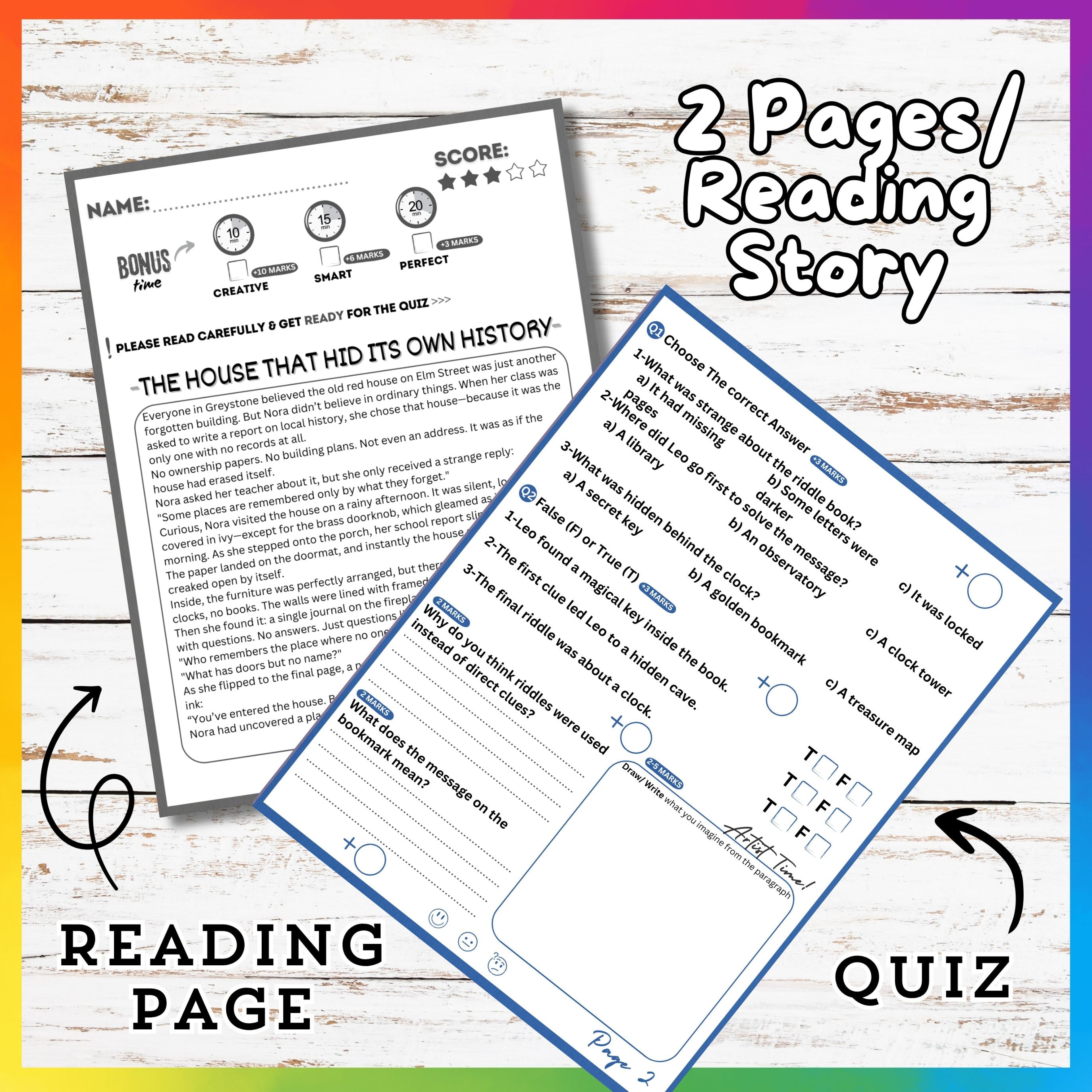 Detectives Reading Stories