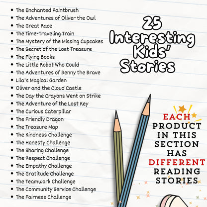 25 Different Stories Patch #4