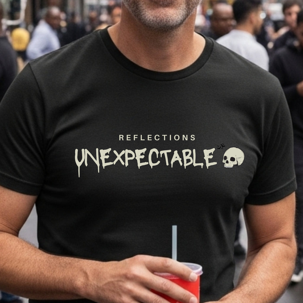 Reflections Unexpectable - Dark Philosophical Statement Artwork