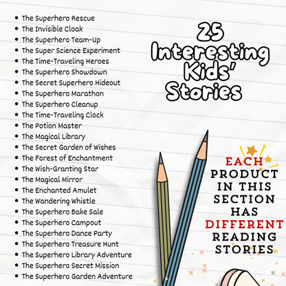 25 Different Stories Patch #20