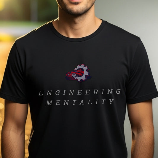 Engineering Mentality - Car Enthusiast Problem-Solving Statement Artwork