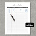Follower Tracker PDF Paper