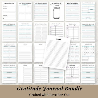 Gratitude Journal Bundle