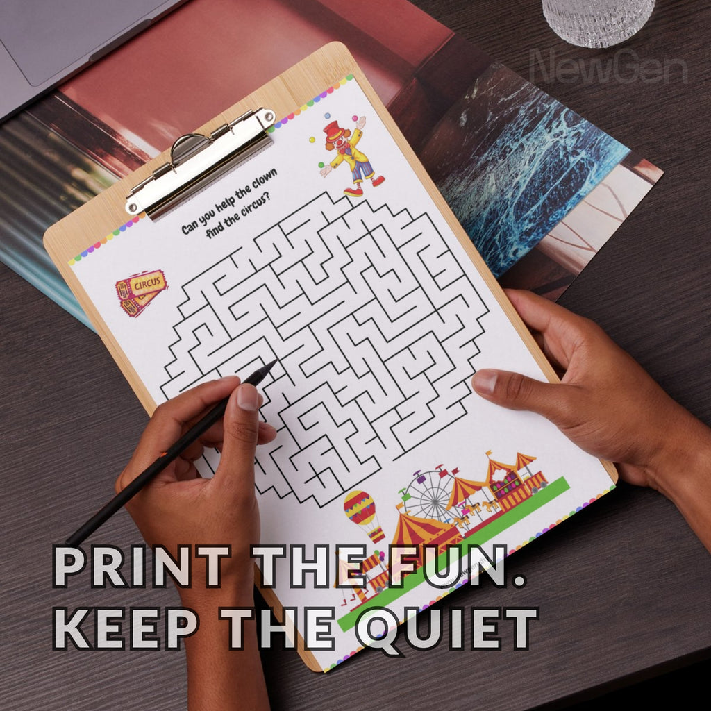 Kids Mazes Fun Printables Sheets