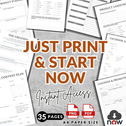 Digital Product Planner